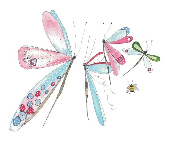 Butterfly family greeting card