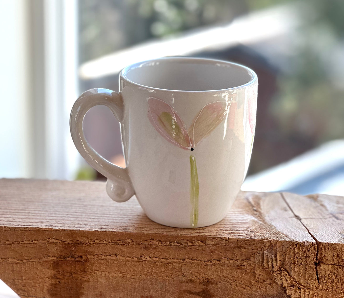 Pink Coneflower mug