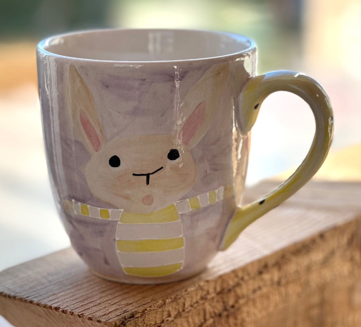 Spring Bunny! large coffee / tea mug