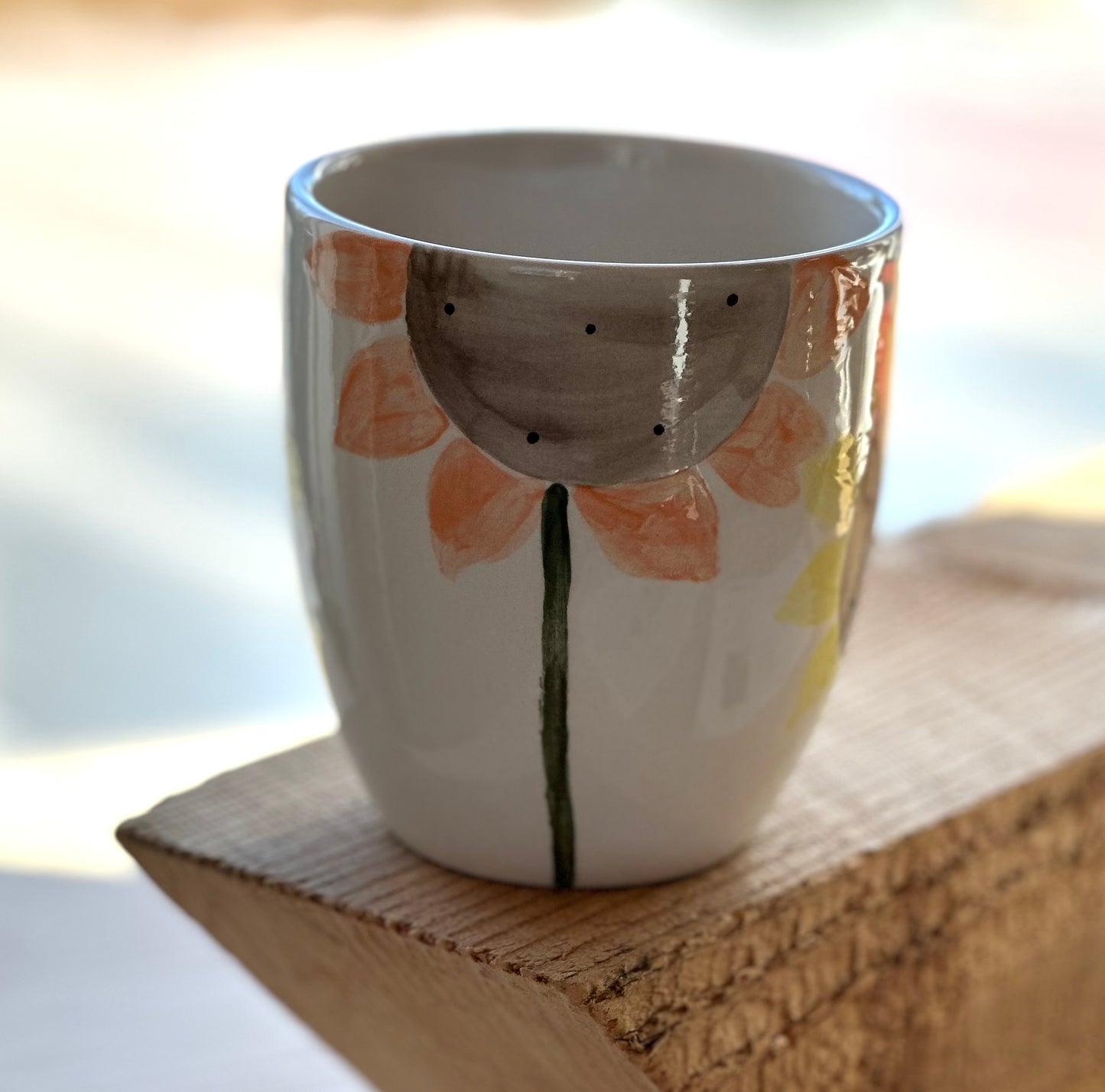 Sunflower mug