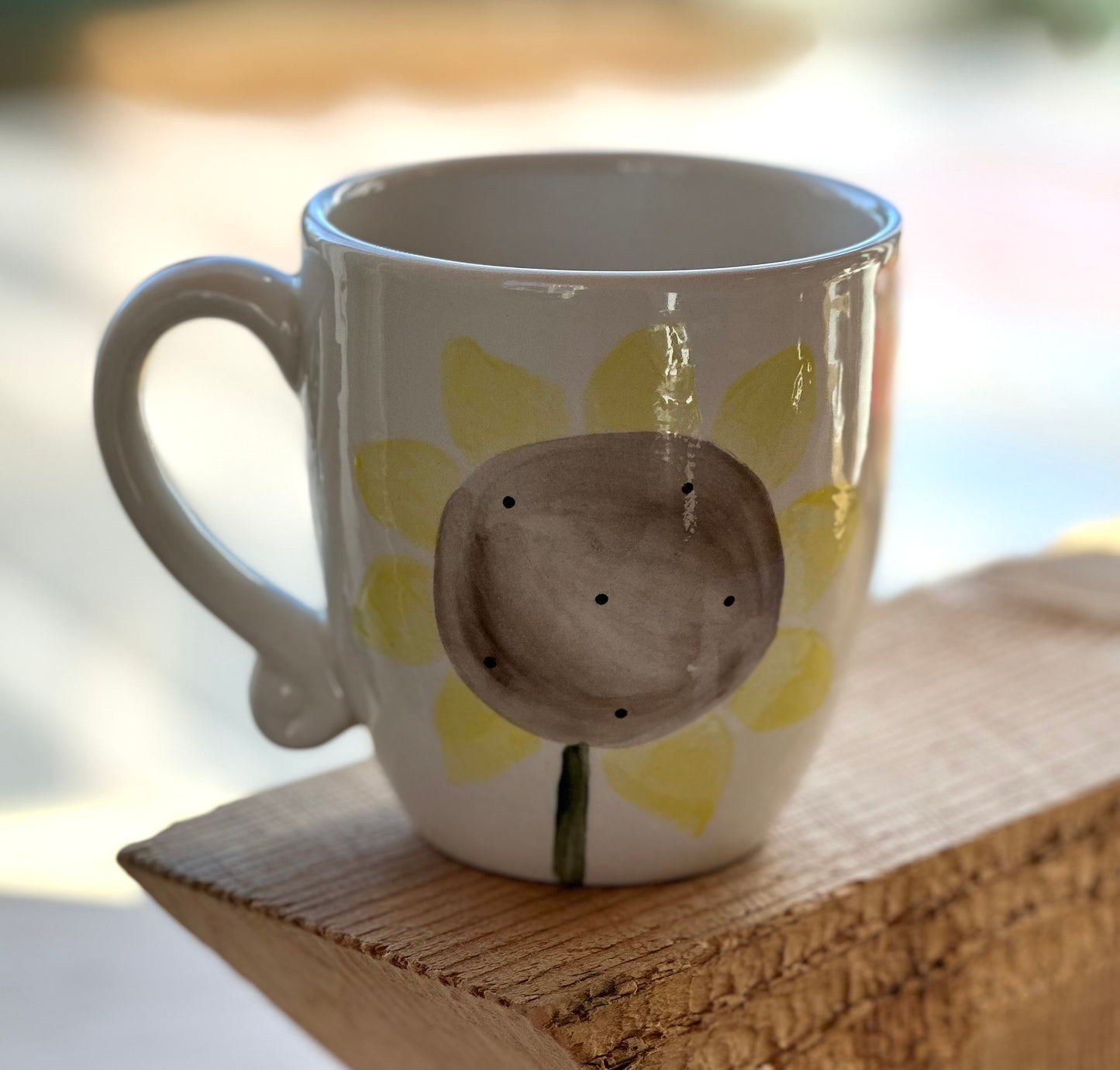 Sunflower mug