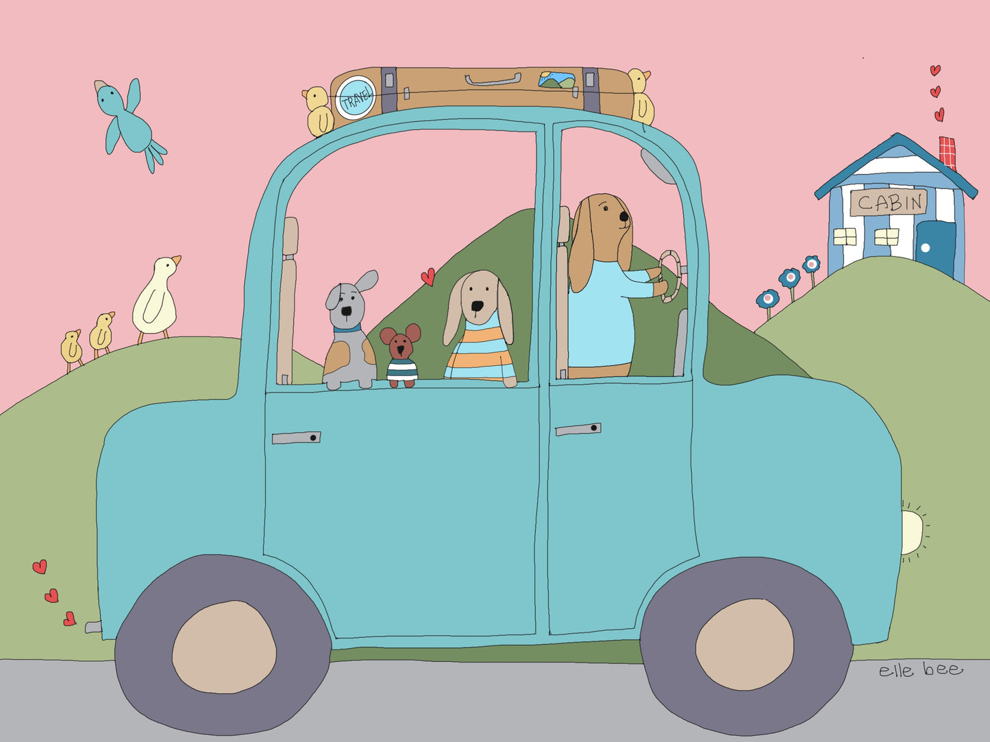 Congratulations on getting your drivers license! (Pink) greeting card