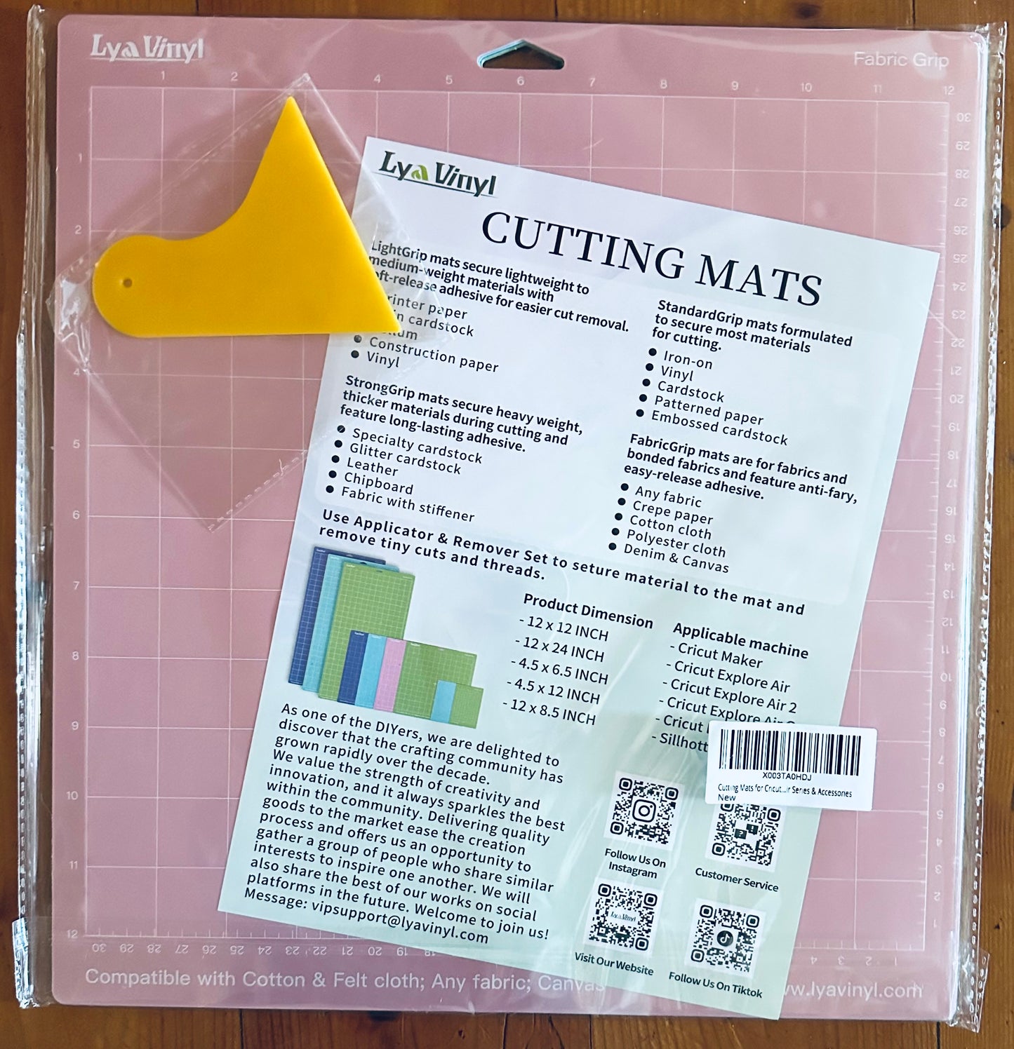 Cutting Mat set of 8 for Cricut