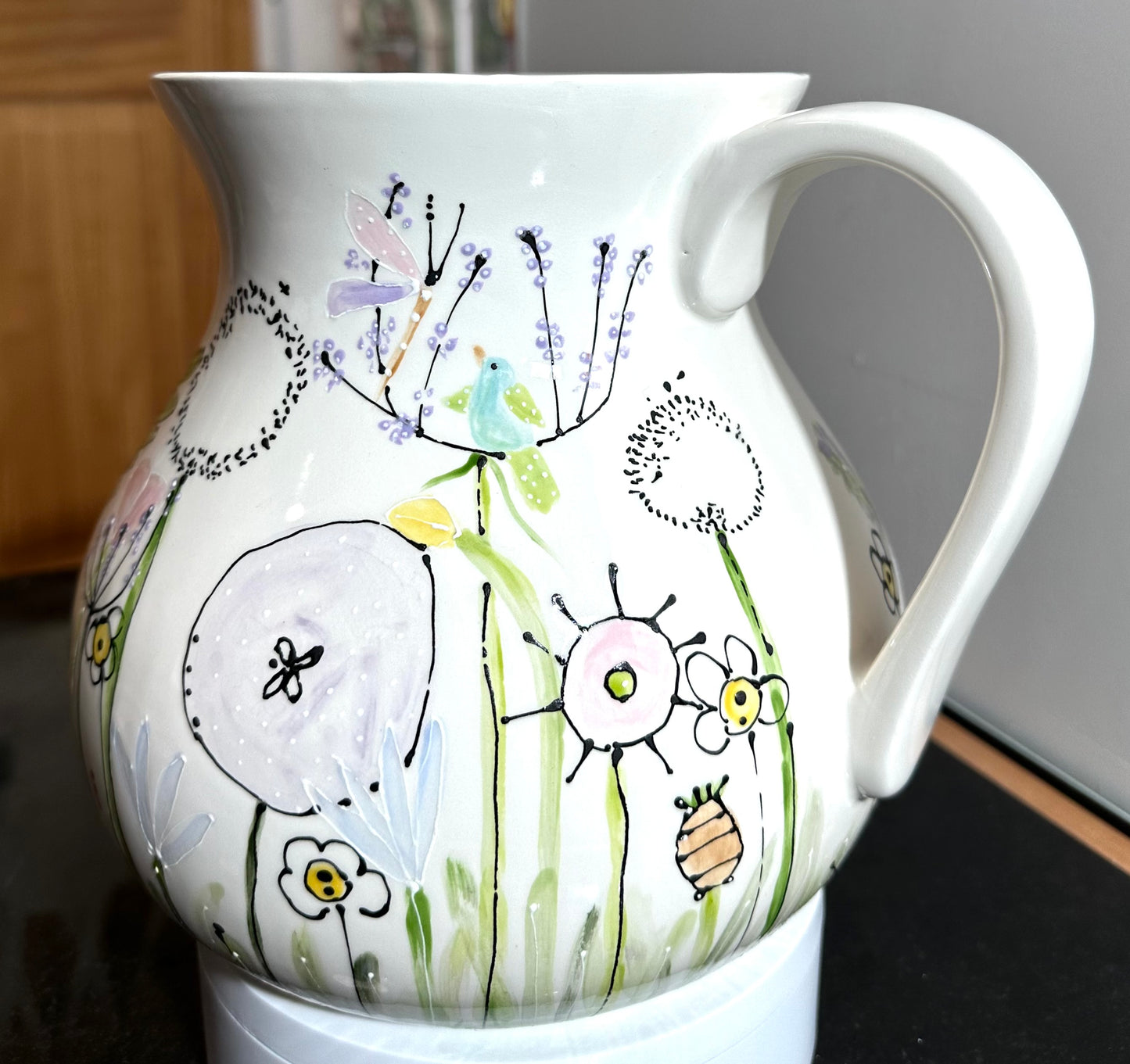 My Garden Heals me large pitcher / jug