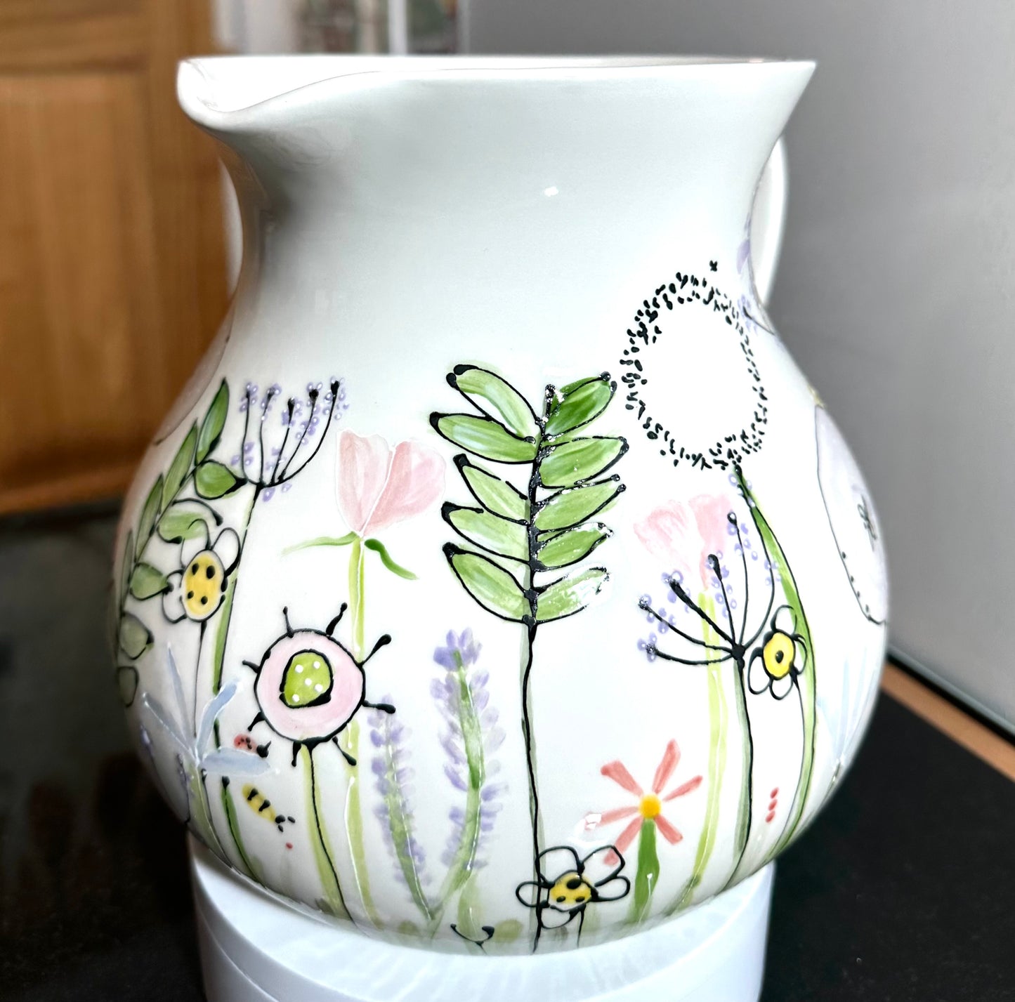 My Garden Heals me large pitcher / jug