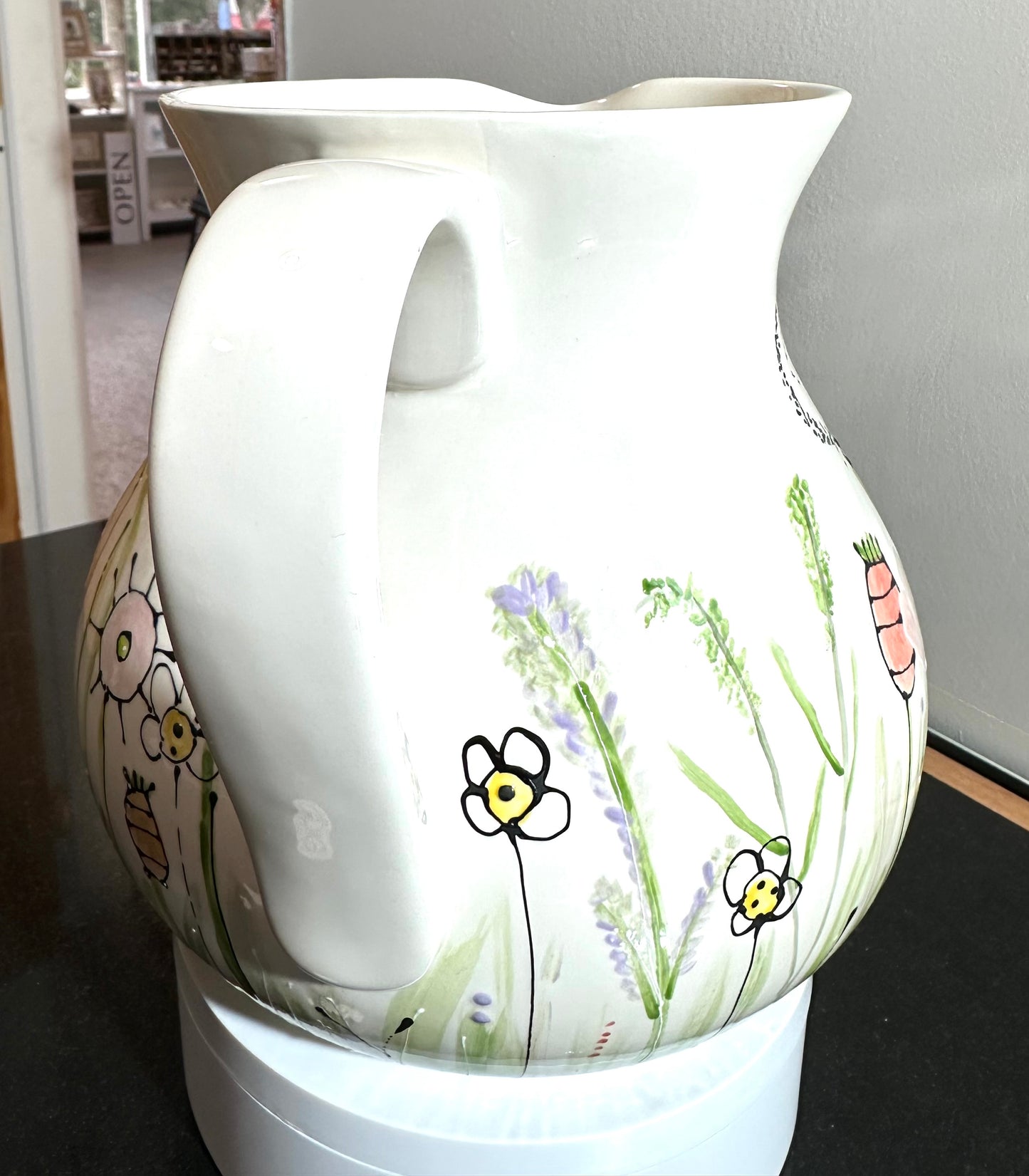 My Garden Heals me large pitcher / jug