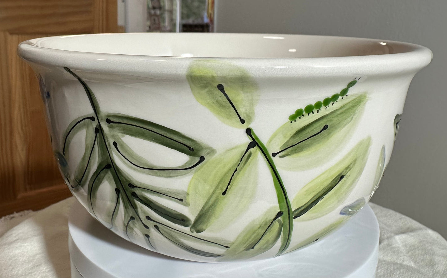 “I love my plants” cactus serving bowl