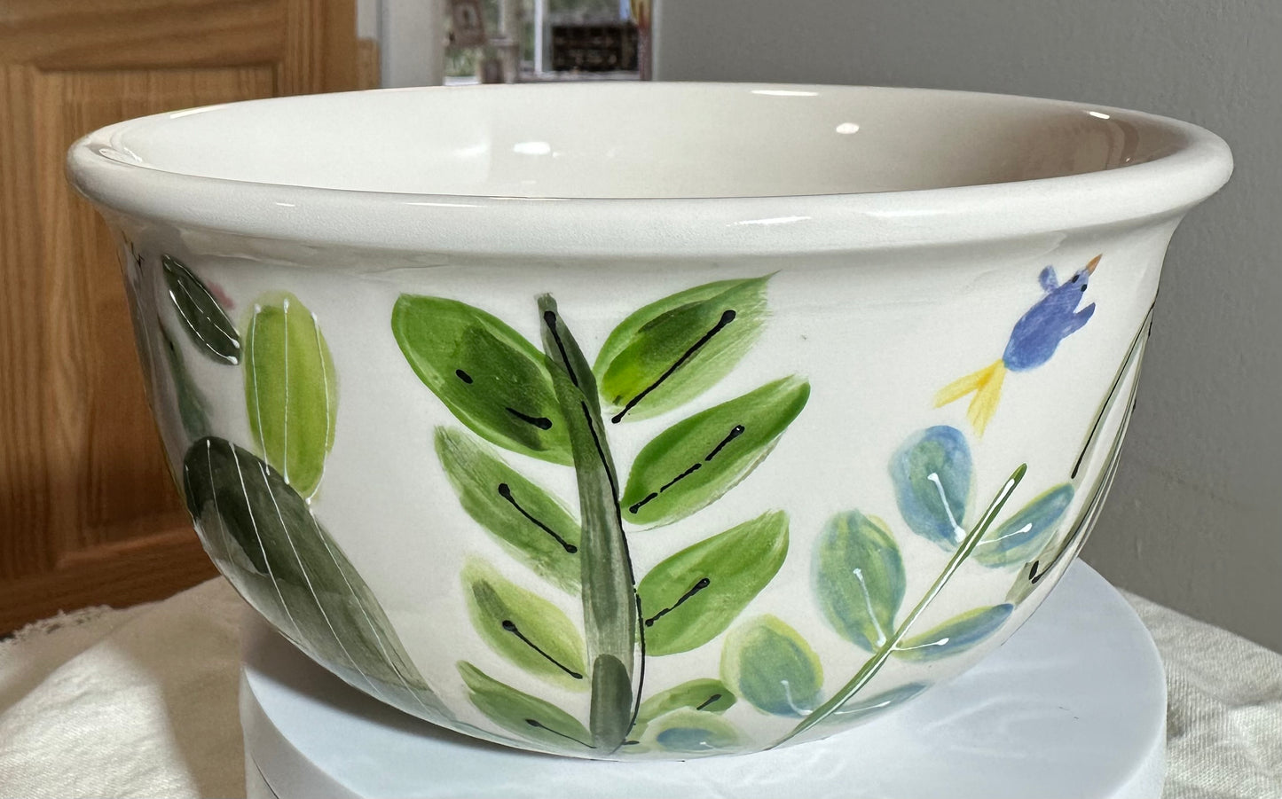 “I love my plants” cactus serving bowl