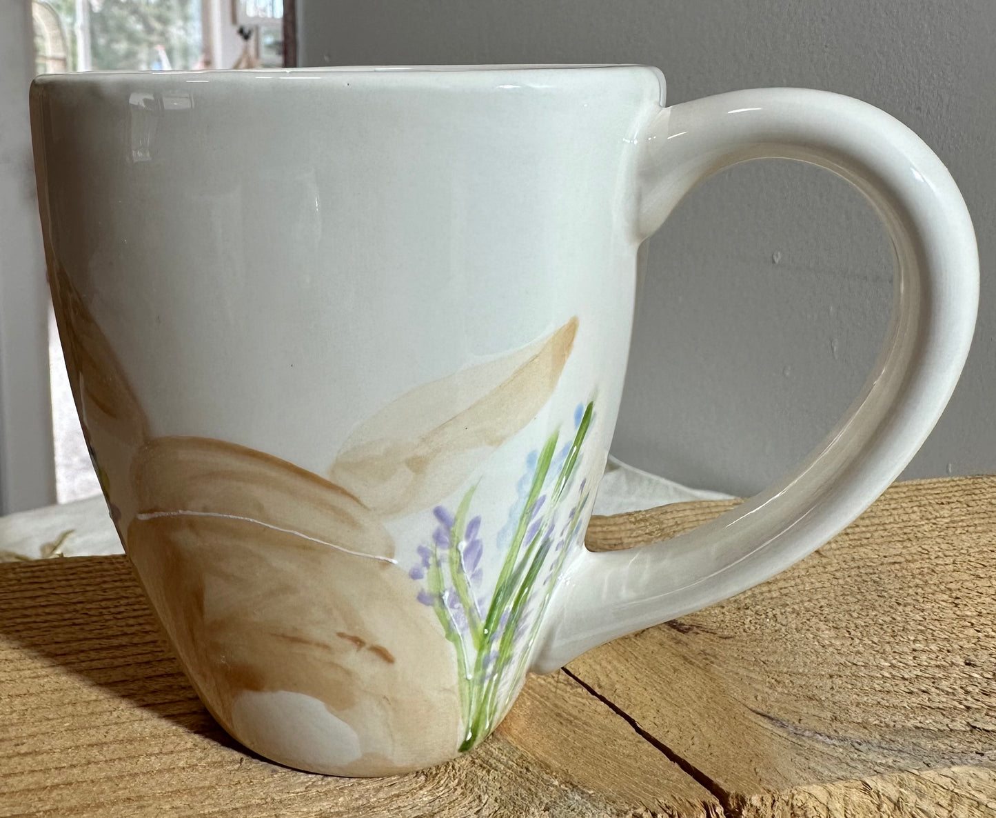 Bunny in Lavender garden mug