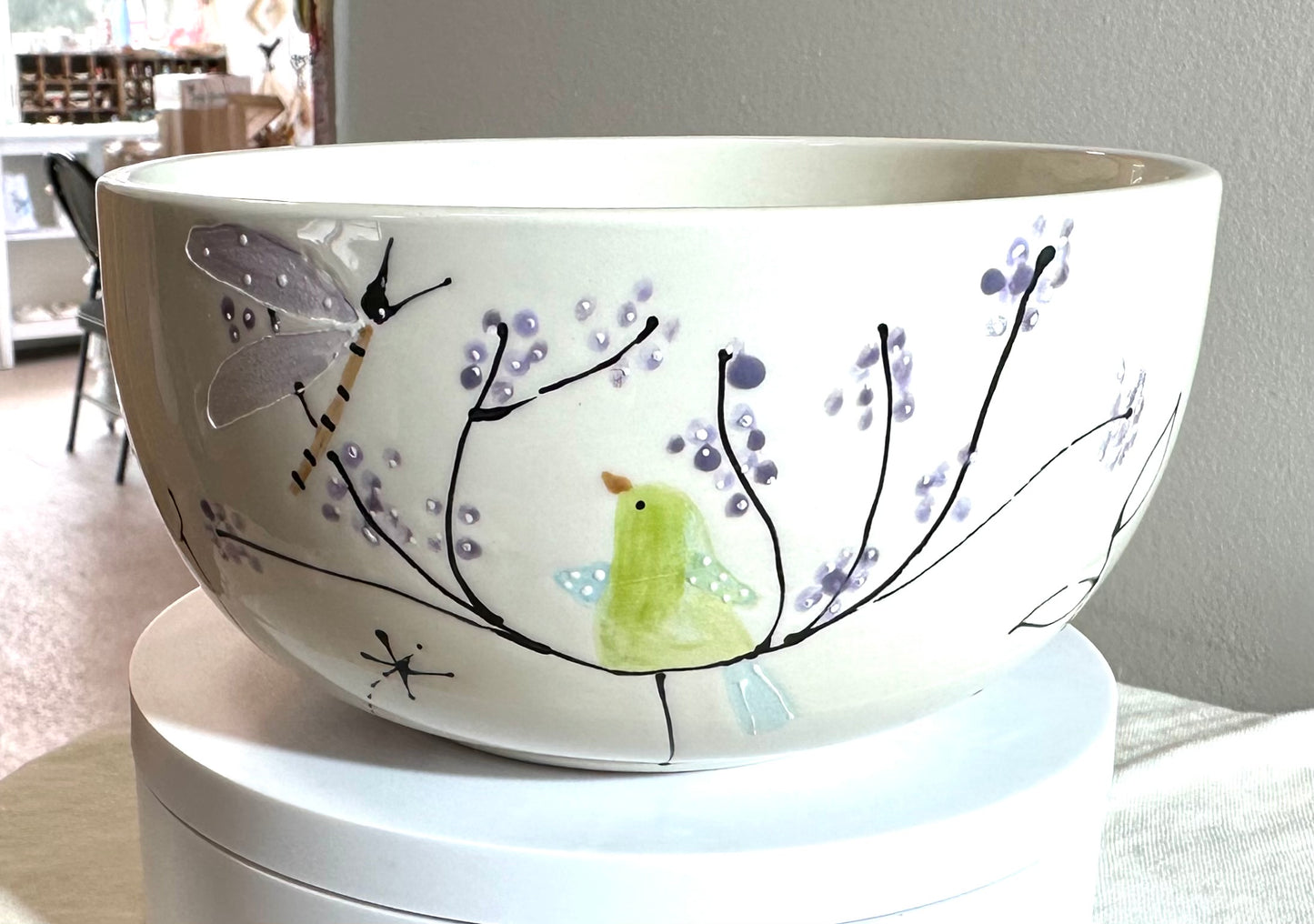 Healing garden cereal bowl