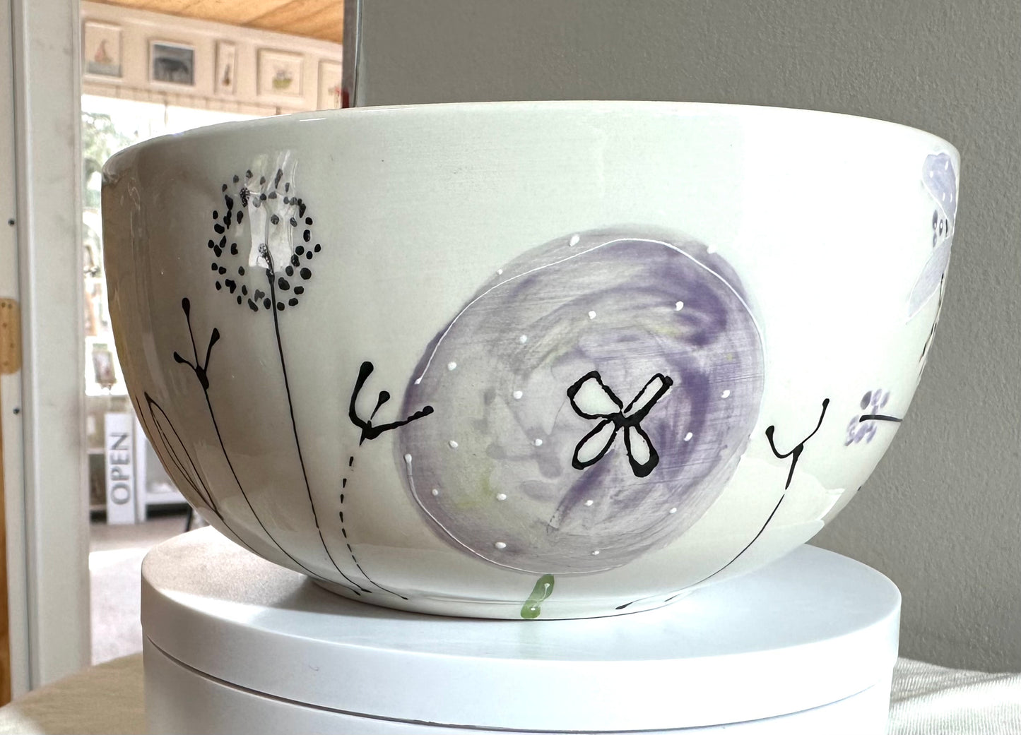 Healing garden cereal bowl