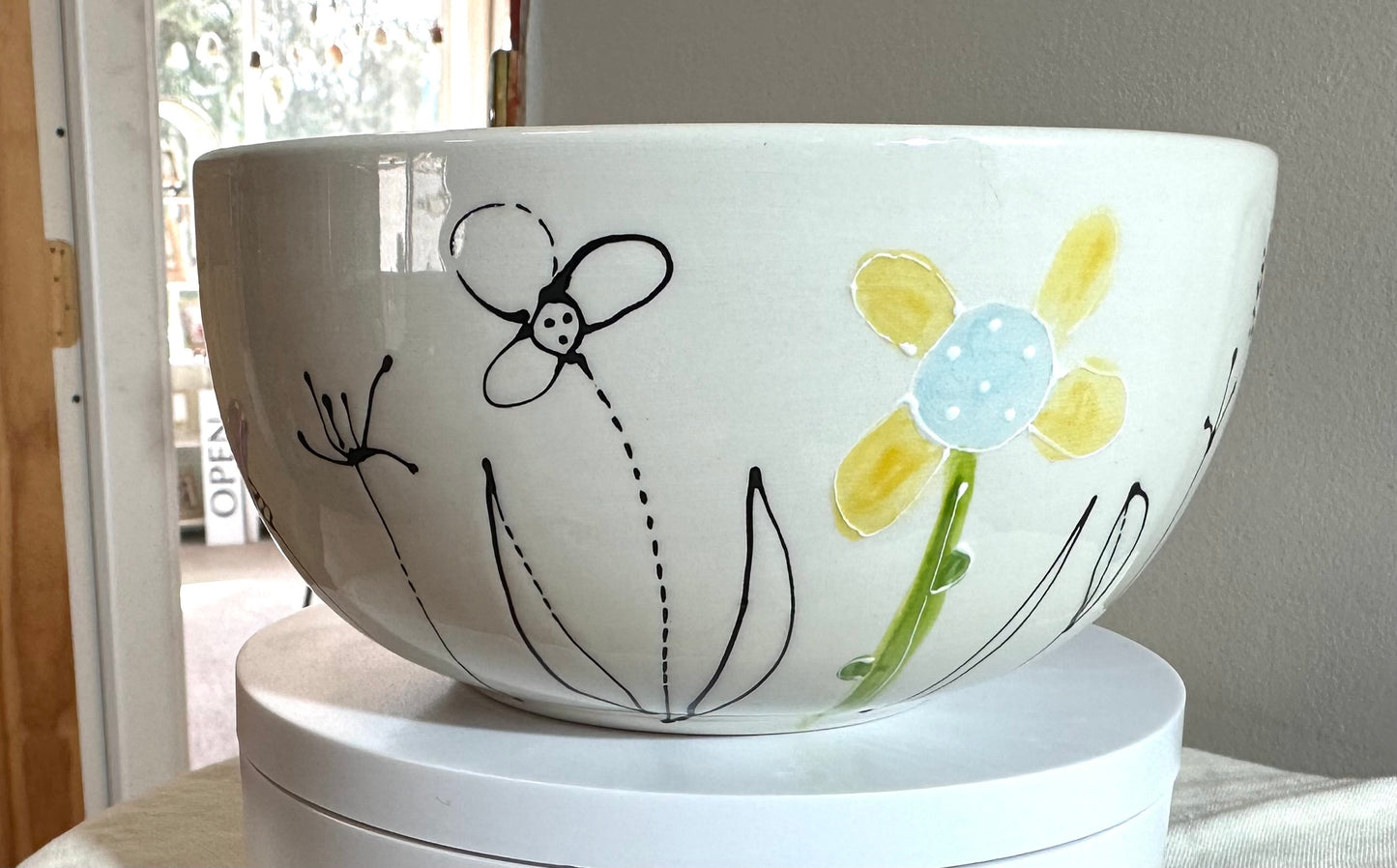 Healing garden cereal bowl