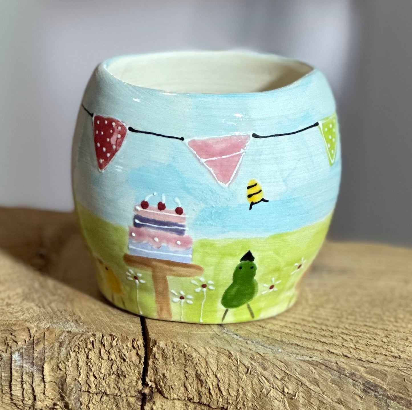 Garden party small cup / pot