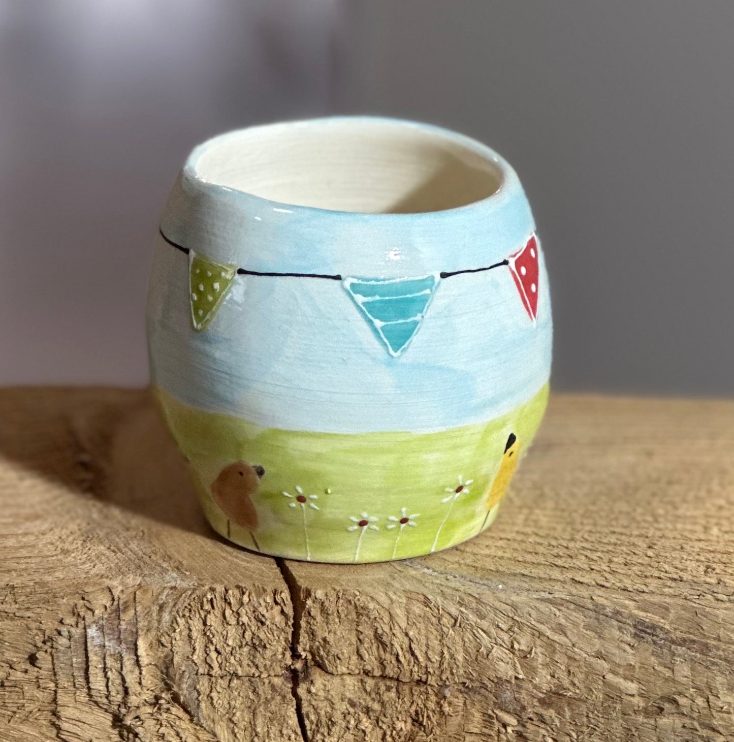 Garden party small cup / pot