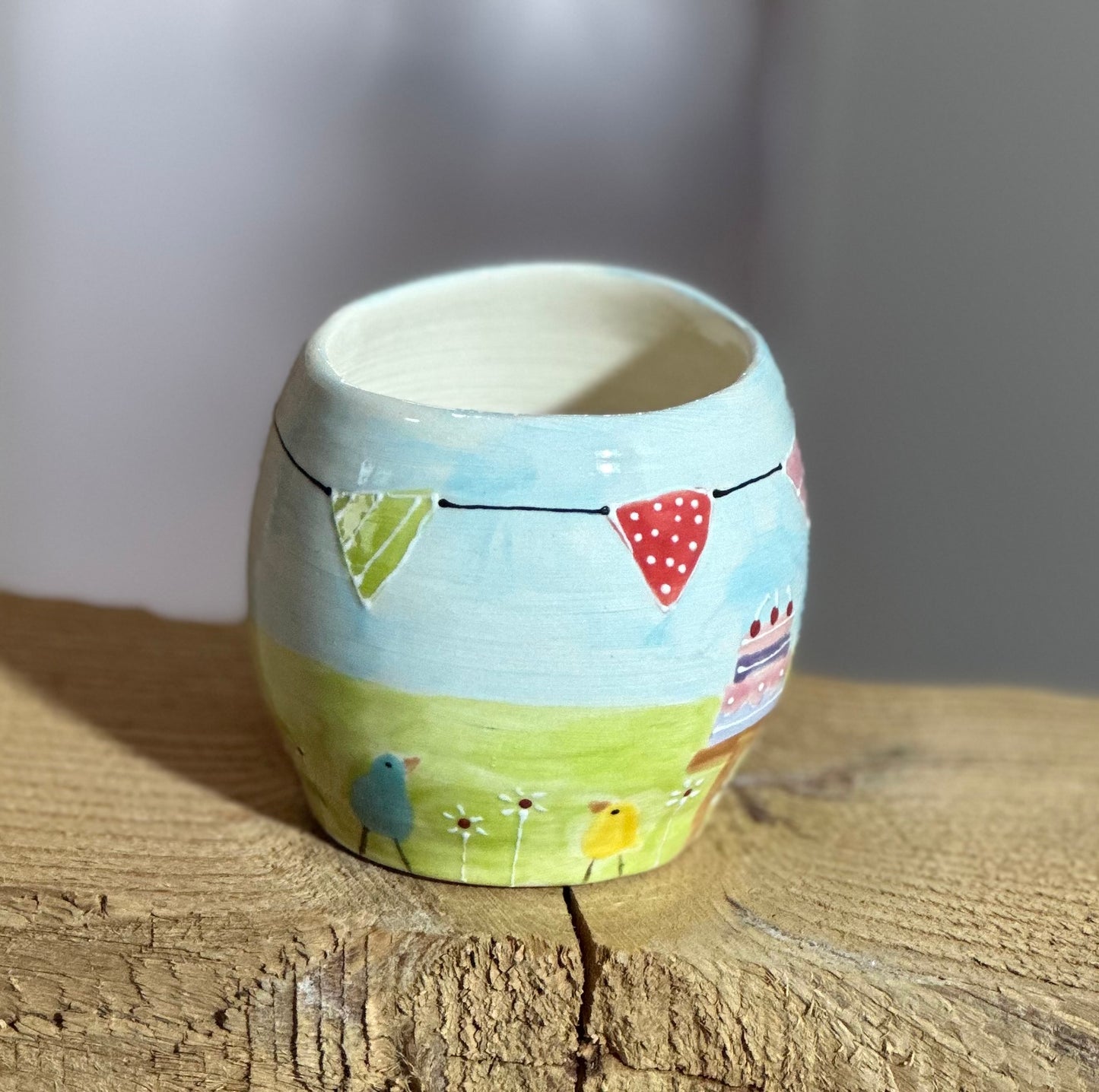 Garden party small cup / pot