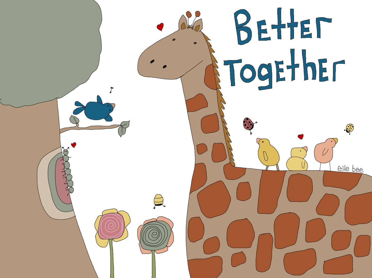 “Better Together” greeting card