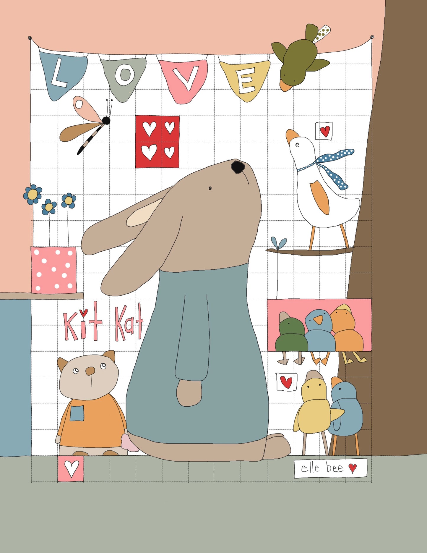 “Kit Kat” greeting card