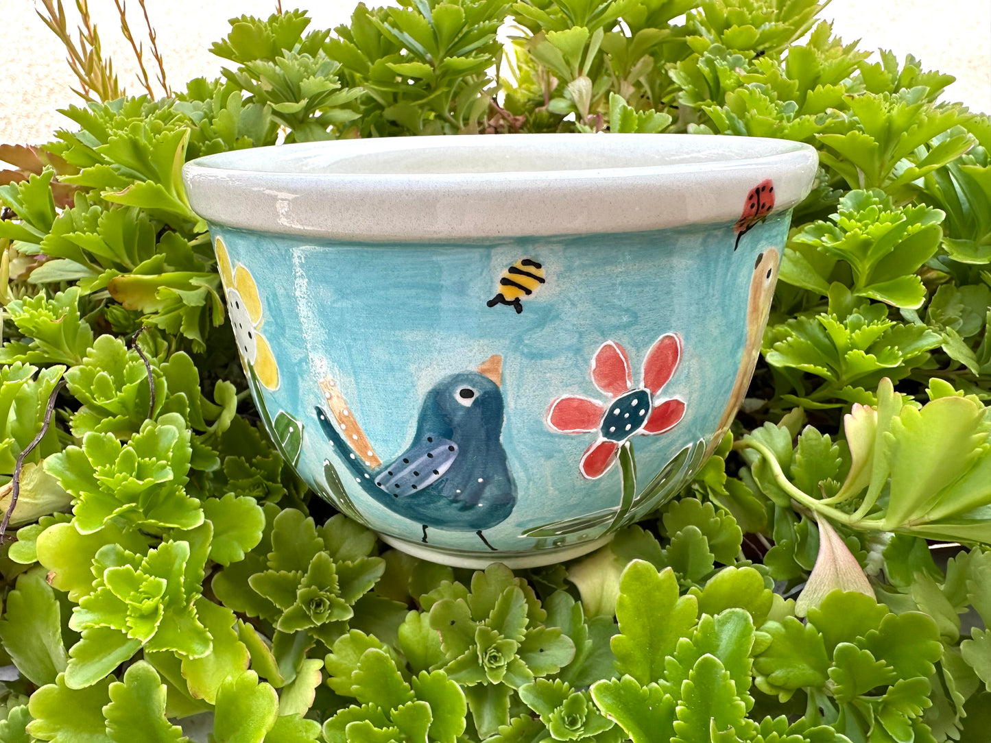 Busy garden bowl