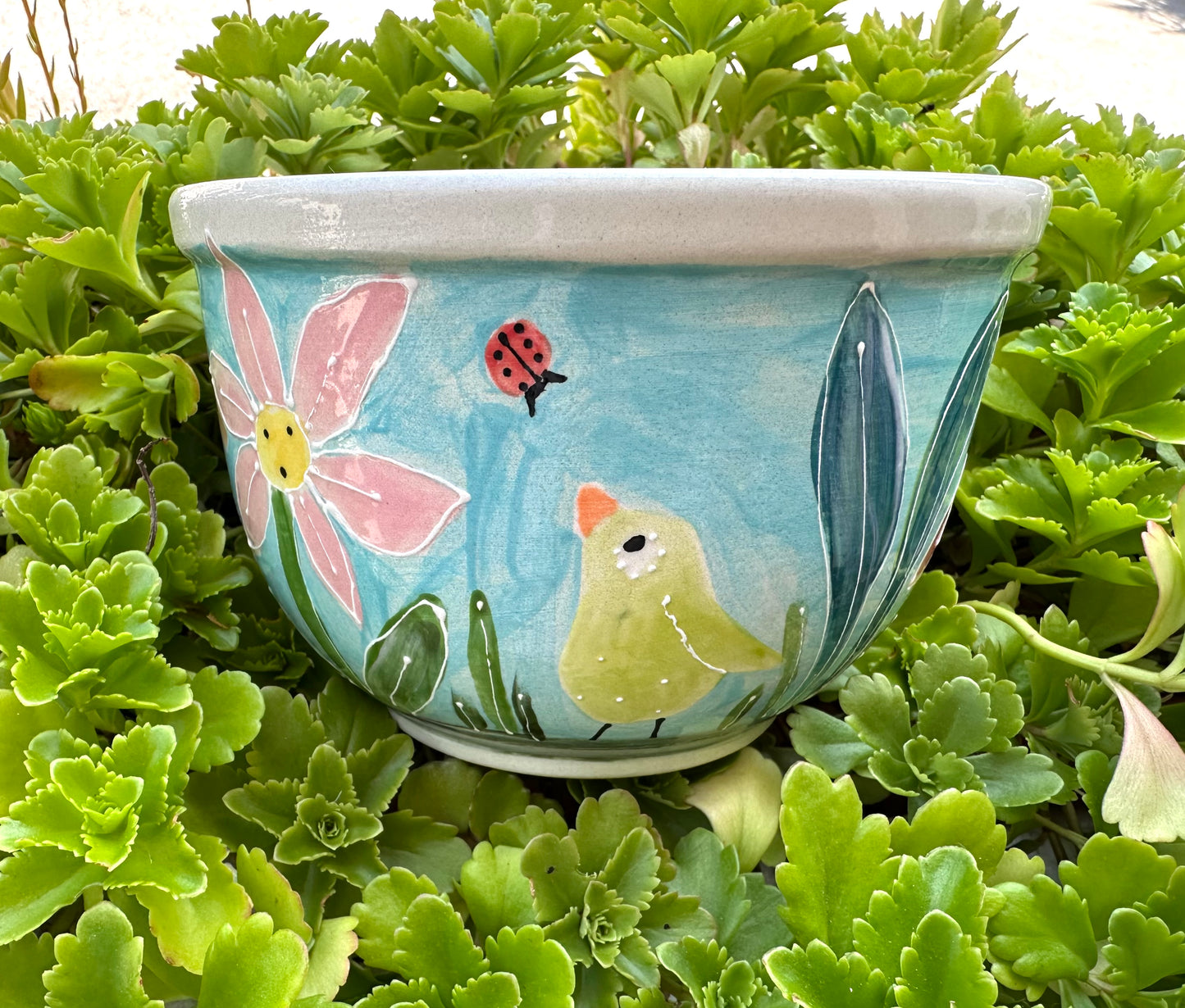 Busy garden bowl