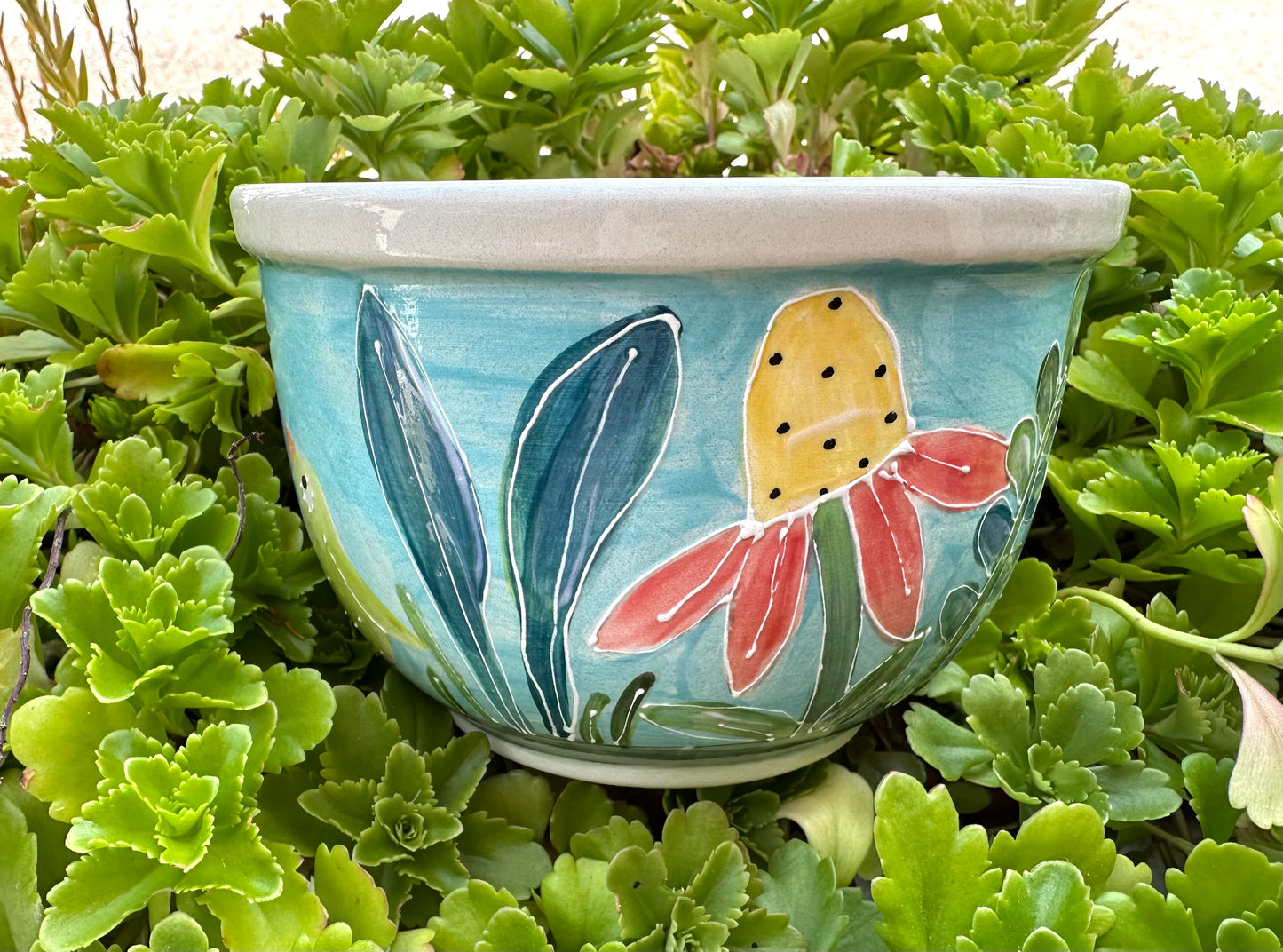 Busy garden bowl