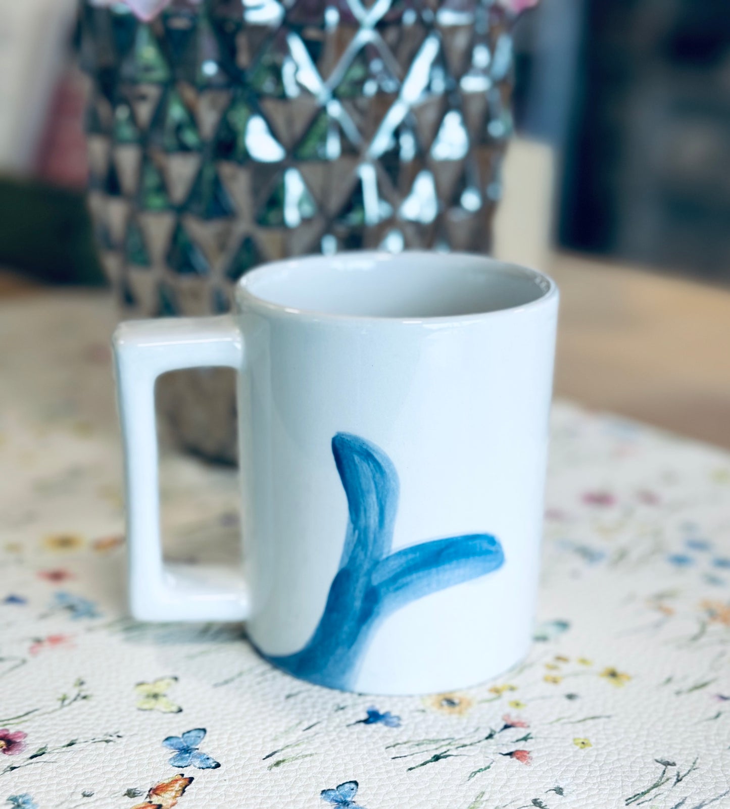 Happy Grad whale mug