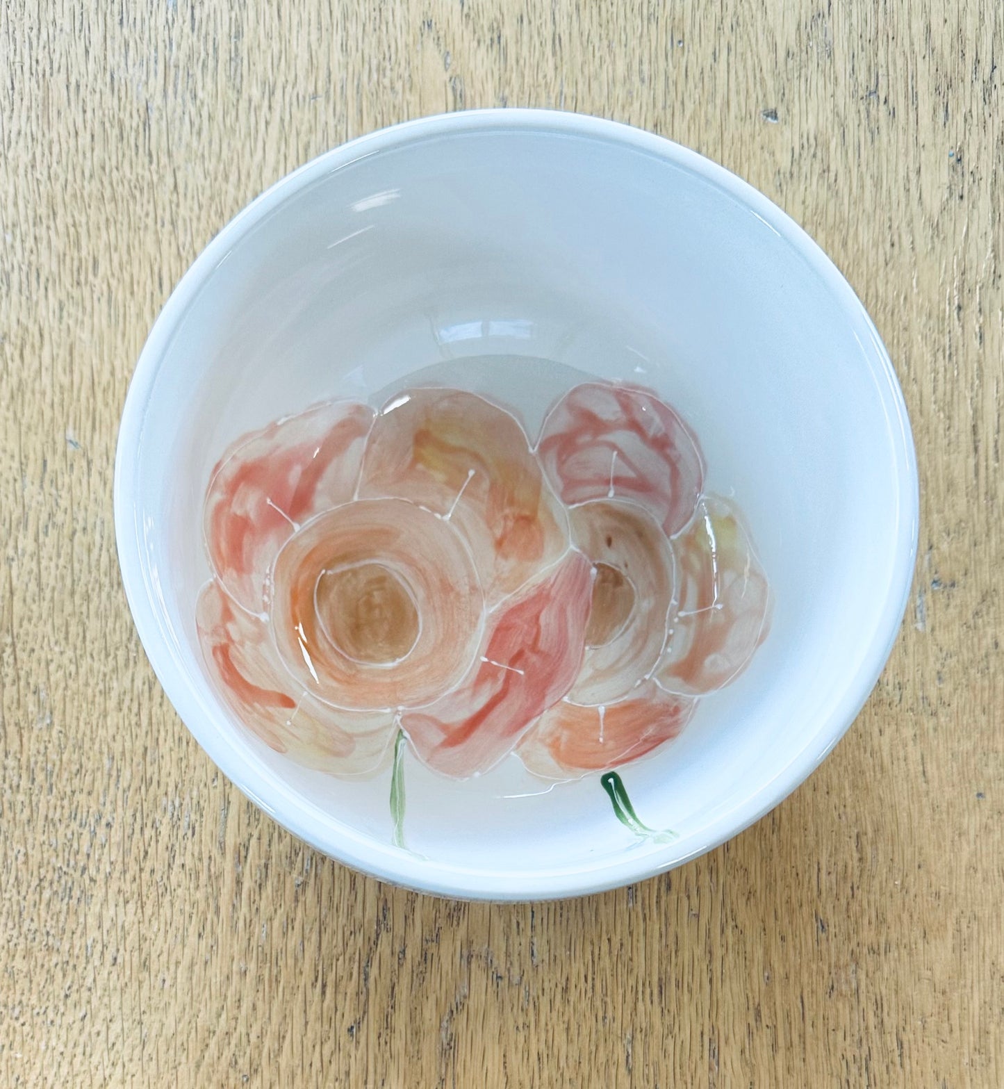 Poppies cereal bowl