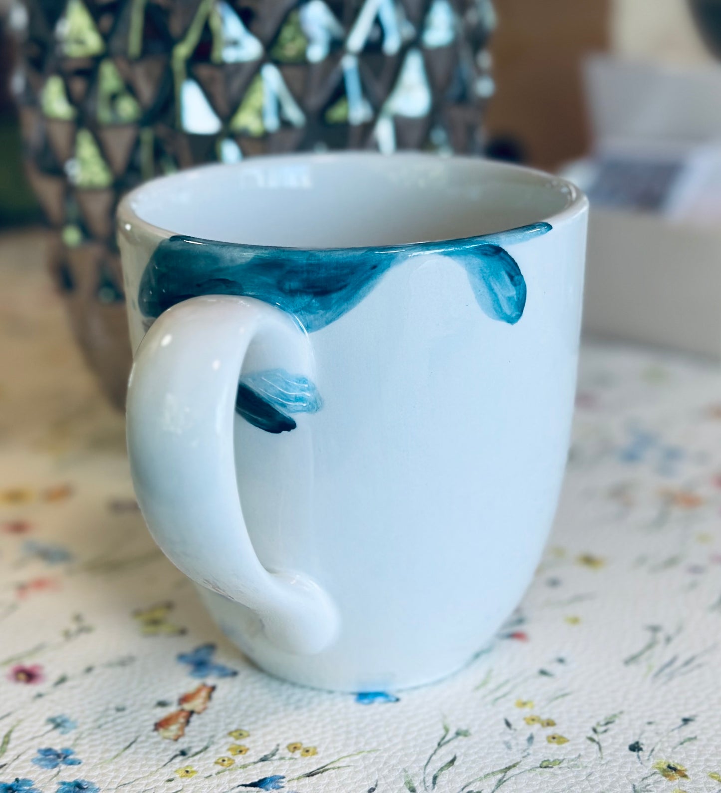 School of fish large coffee / tea mug