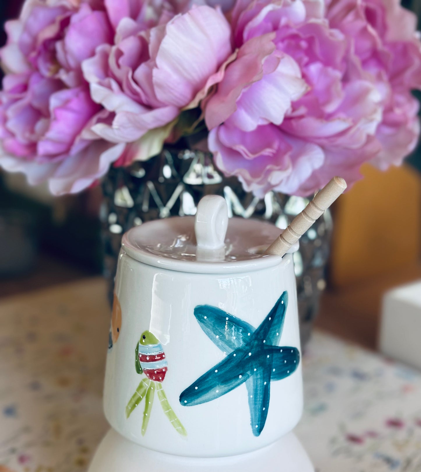 Under the Sea honey pot