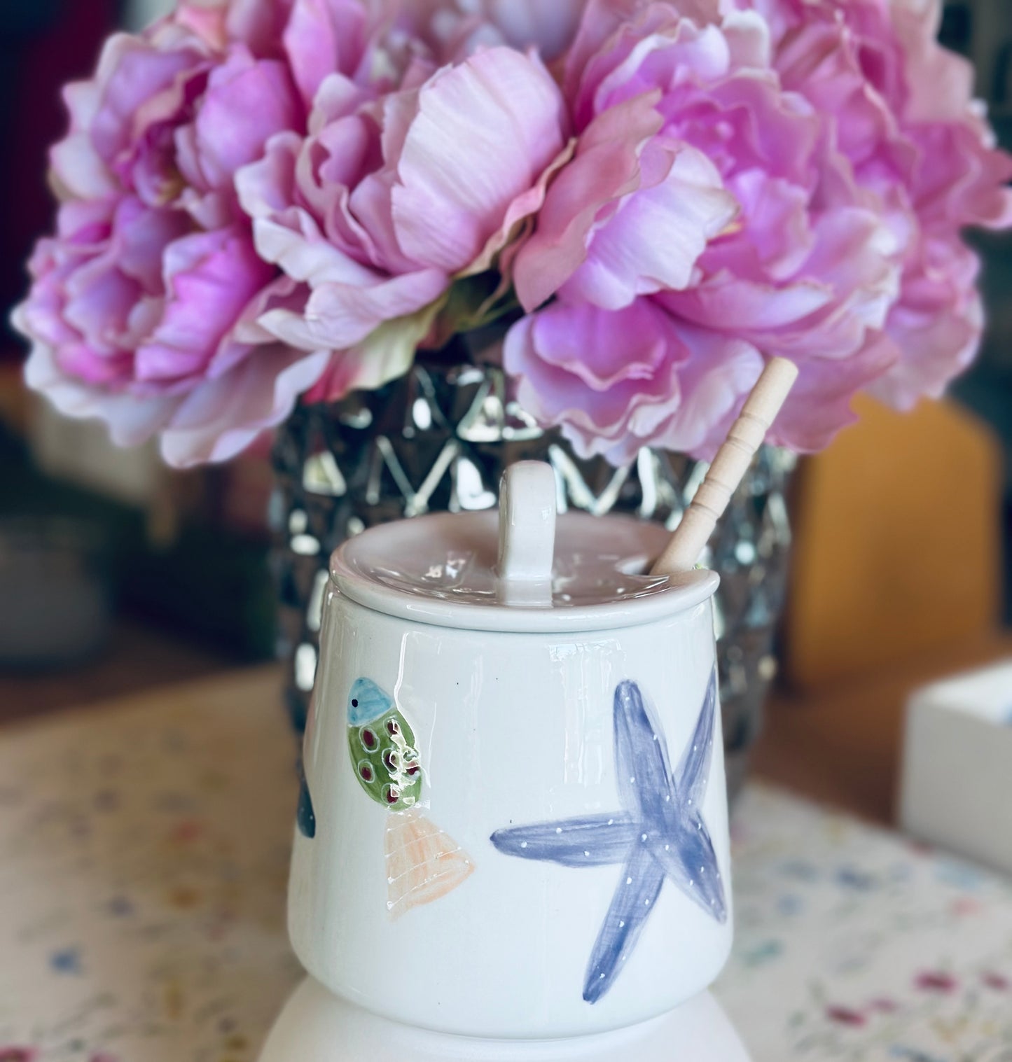 Under the Sea honey pot