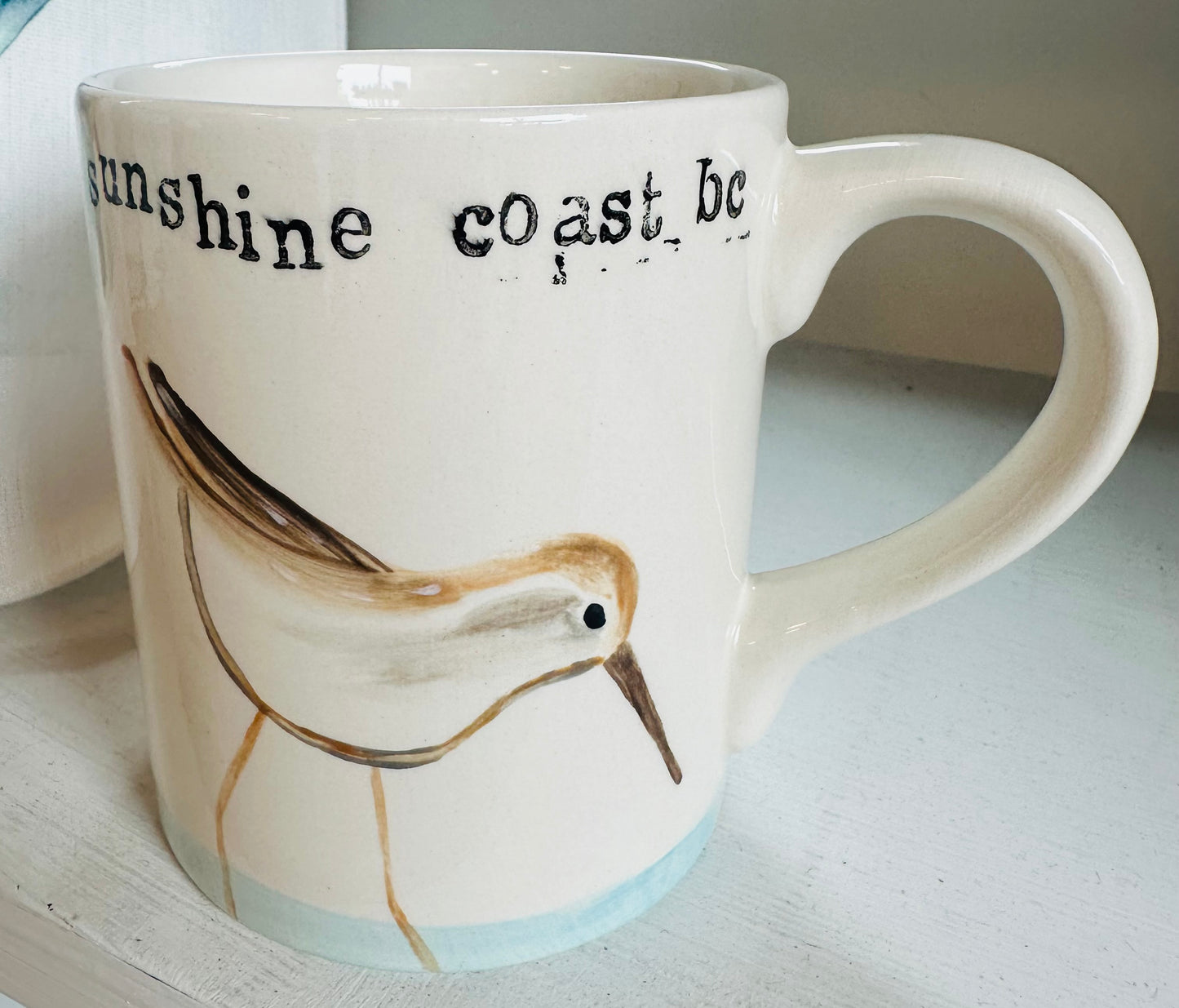 Sandpiper Sunshine Coast bc mug