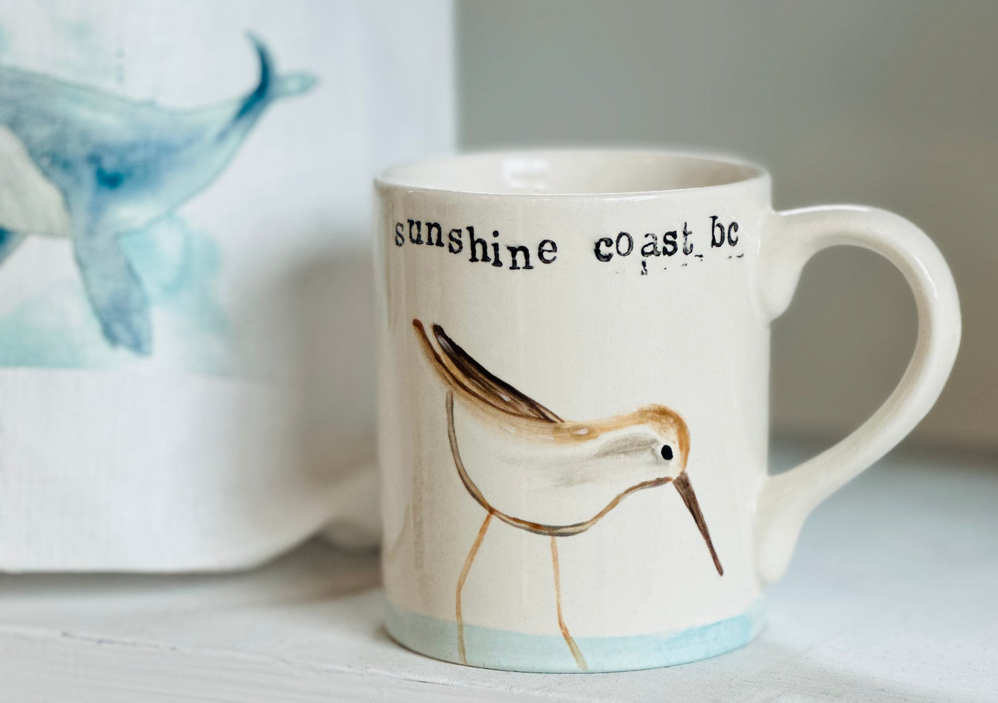 Sandpiper Sunshine Coast bc mug