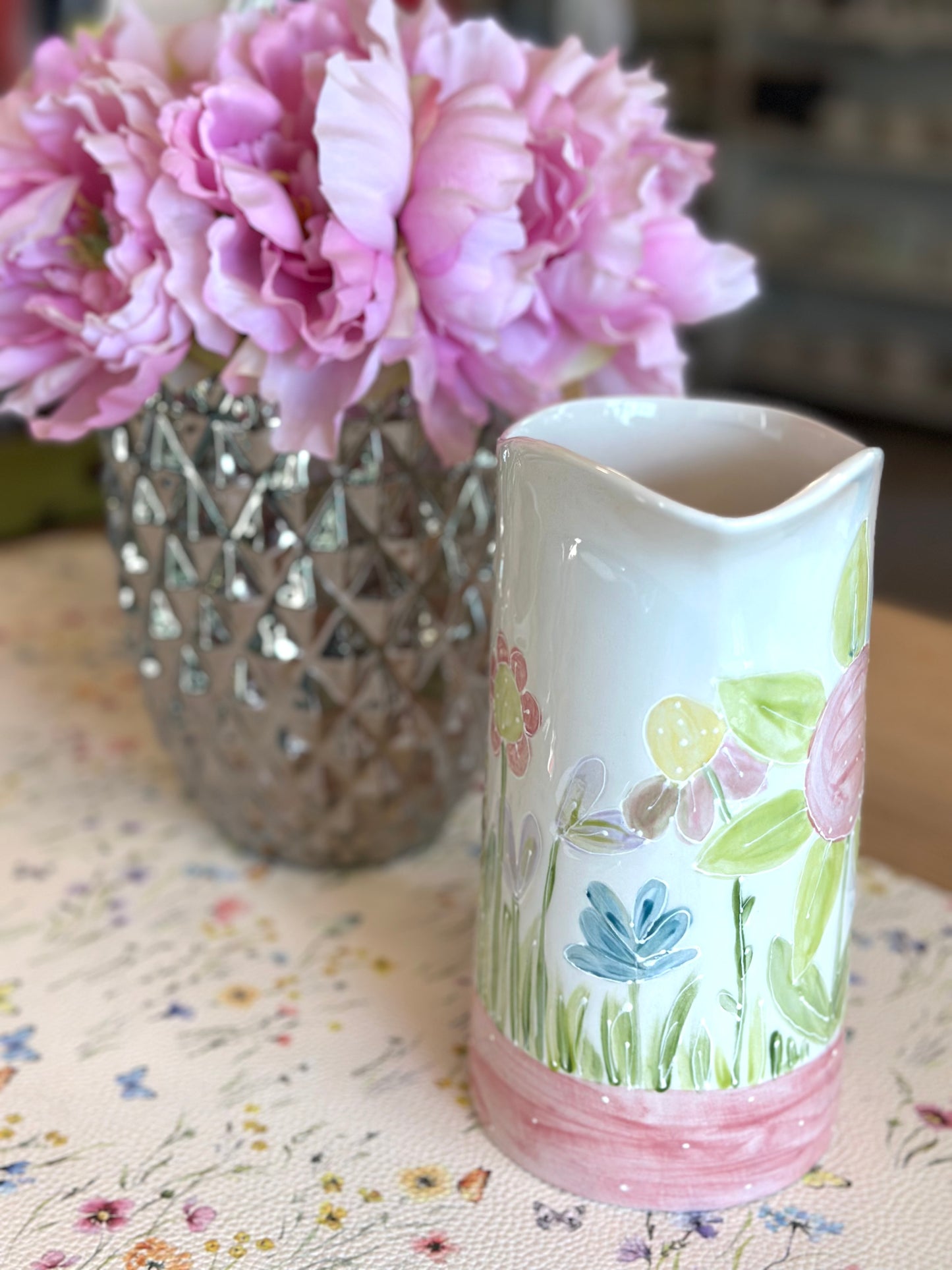 Wildflower Garden large jug / vase