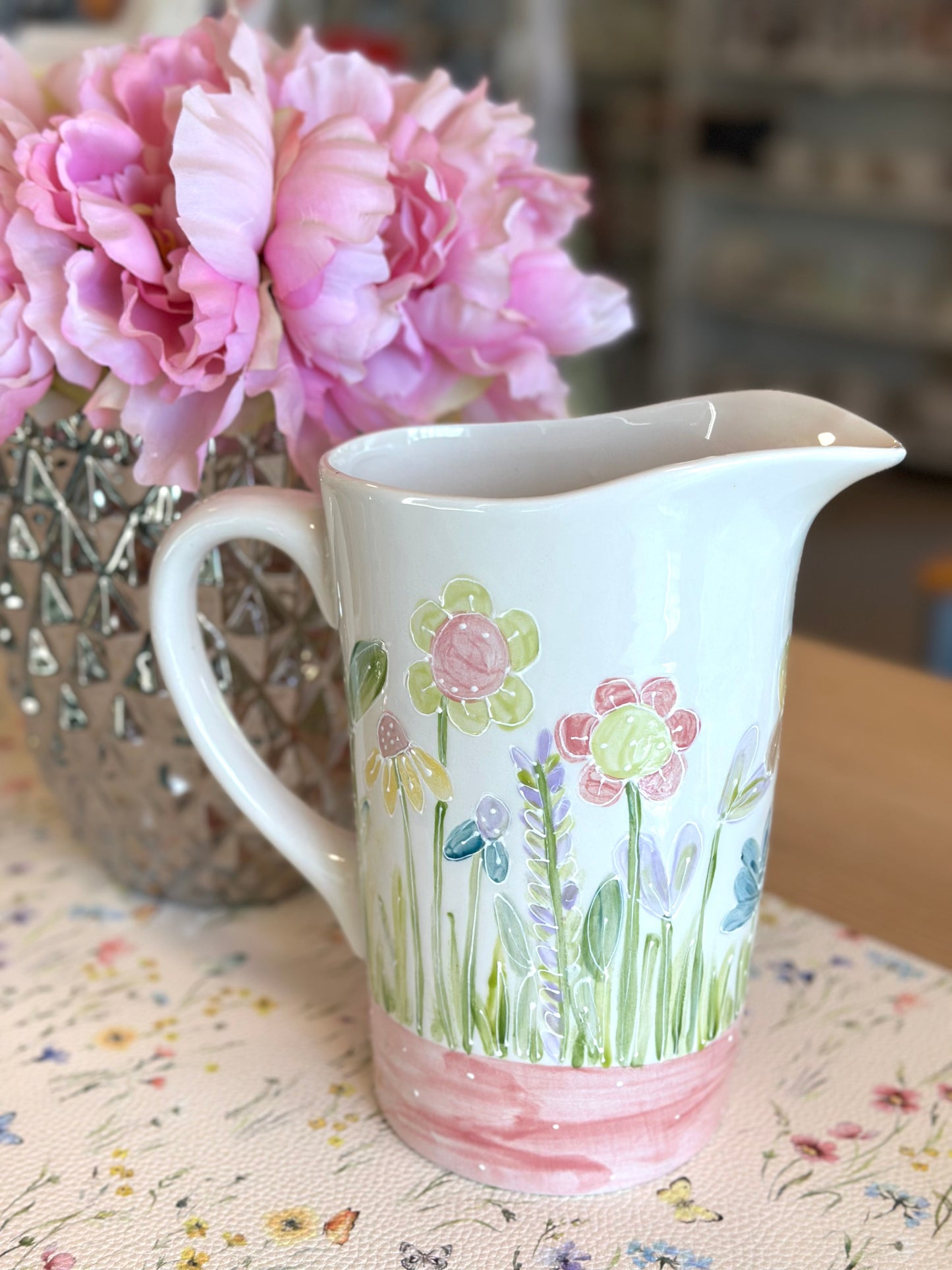 Wildflower Garden large jug / vase