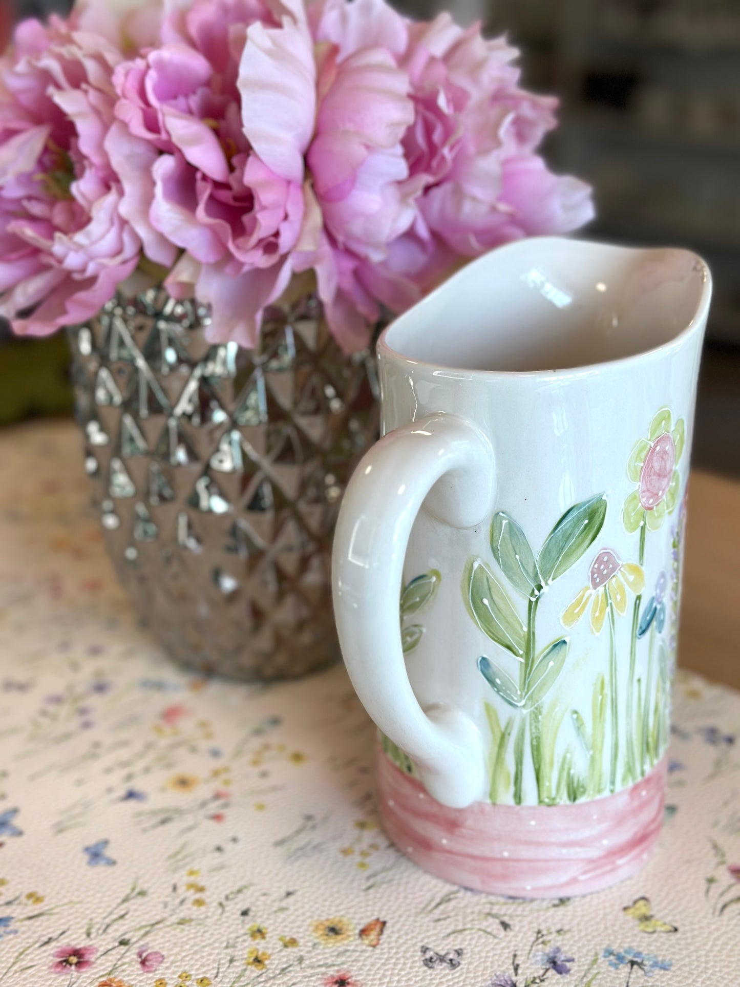 Wildflower Garden large jug / vase