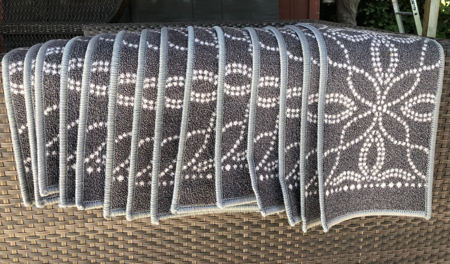Indoor Stair treads set of 14