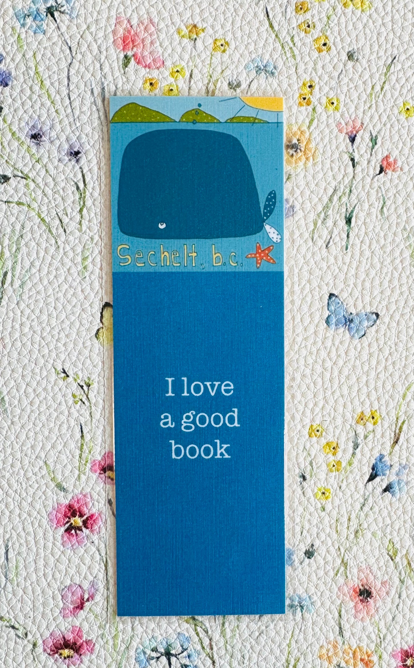 Sechelt Whale bookmark