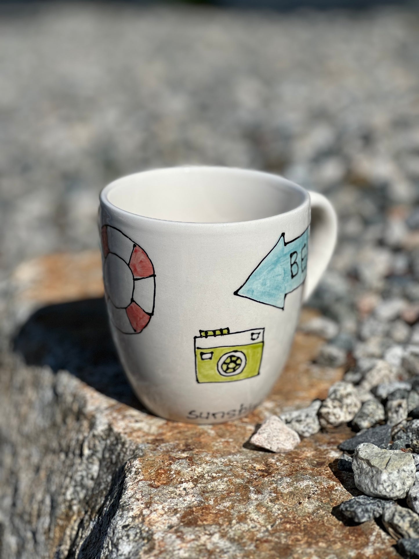 To the Beach mug Sunshine Coast BC