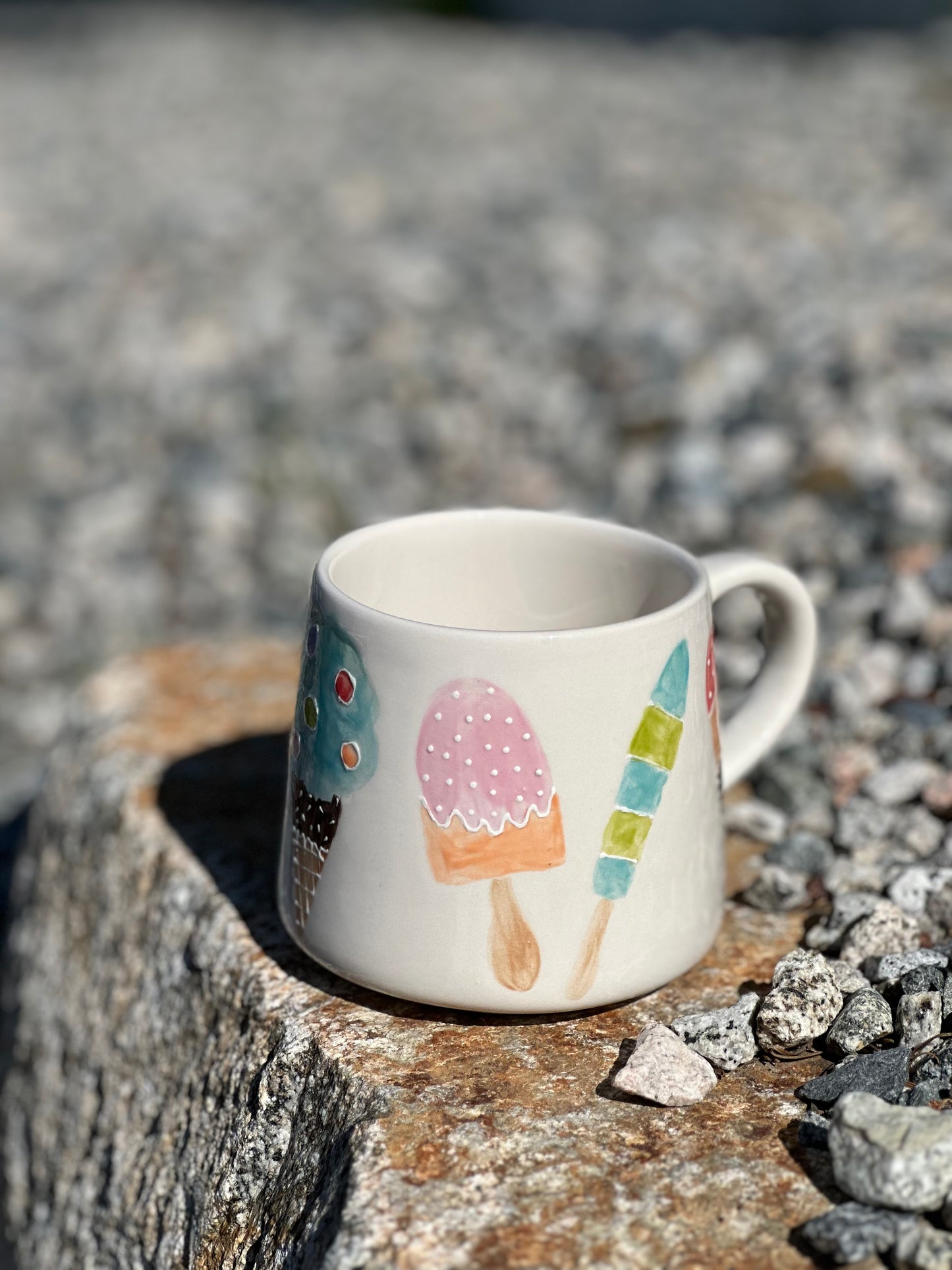 We all scream for ice cream mug