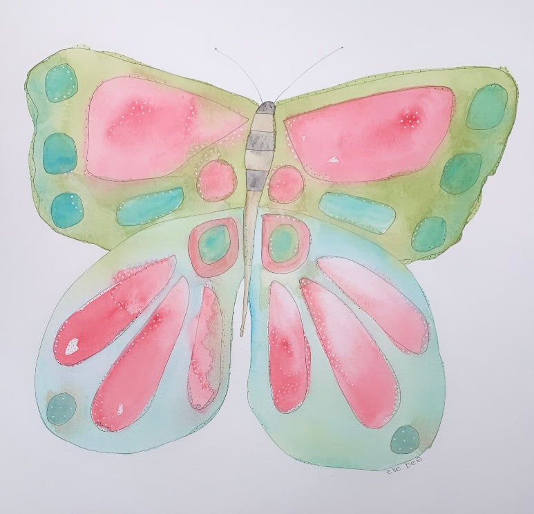 Original watercolour “Butterfly”
