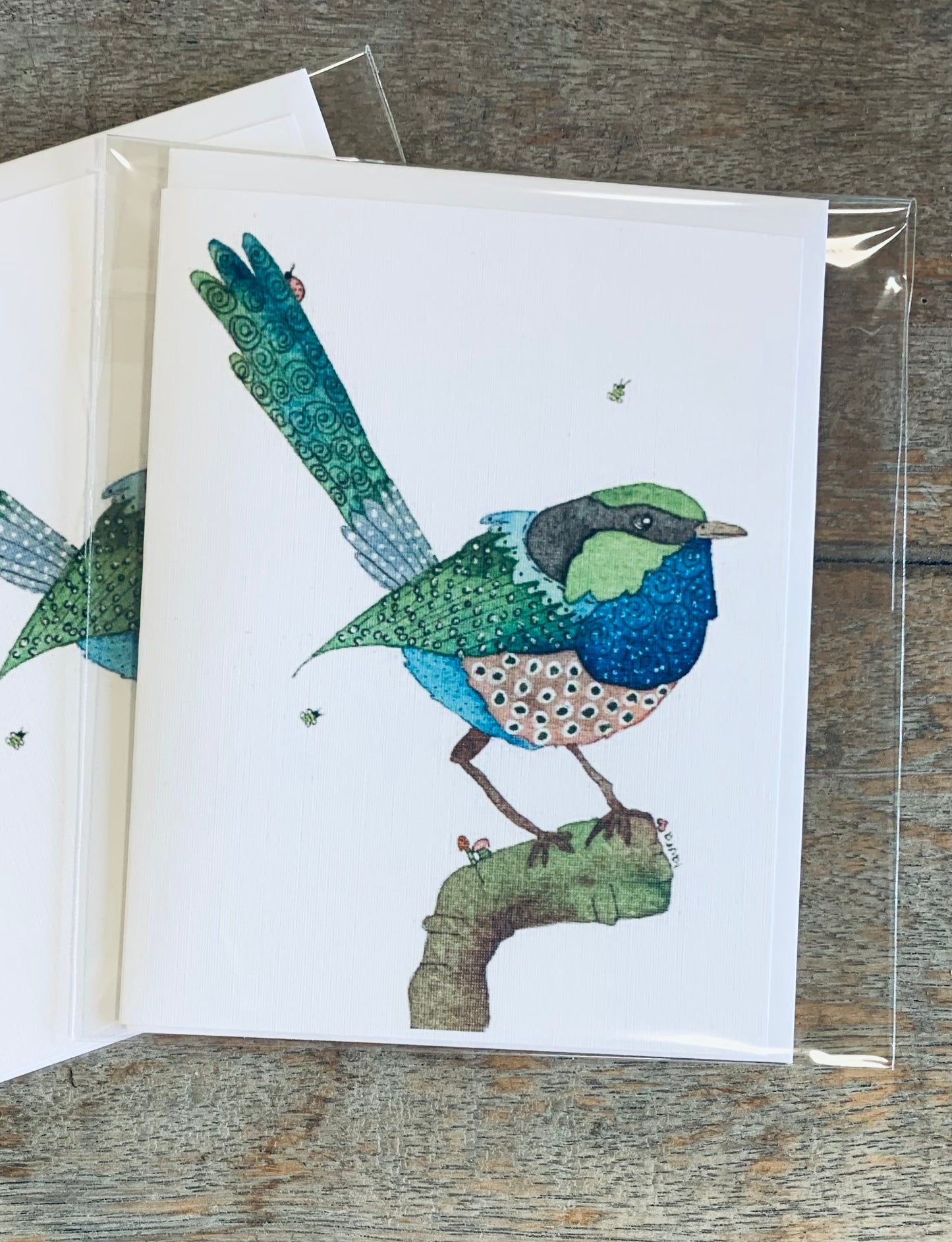 “Little Bandit on a Branch” Greeting card
