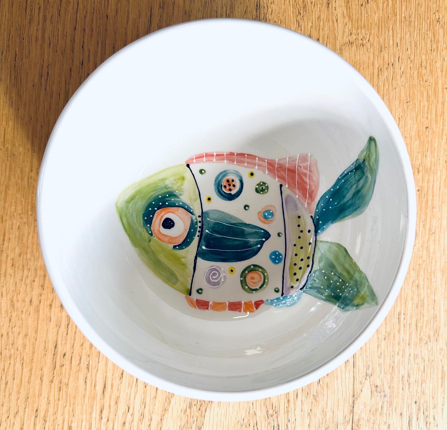 Colourful Fish cereal bowl