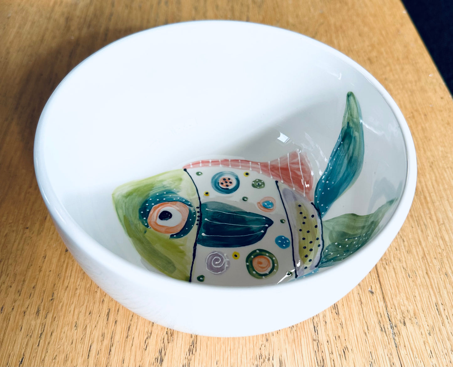 Colourful Fish cereal bowl