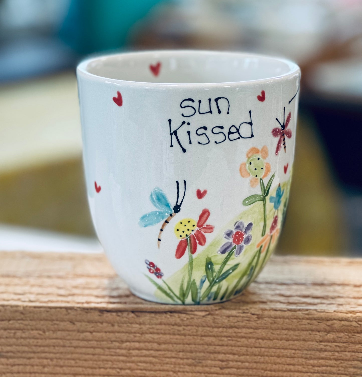 Sun kissed large coffee/tea mug