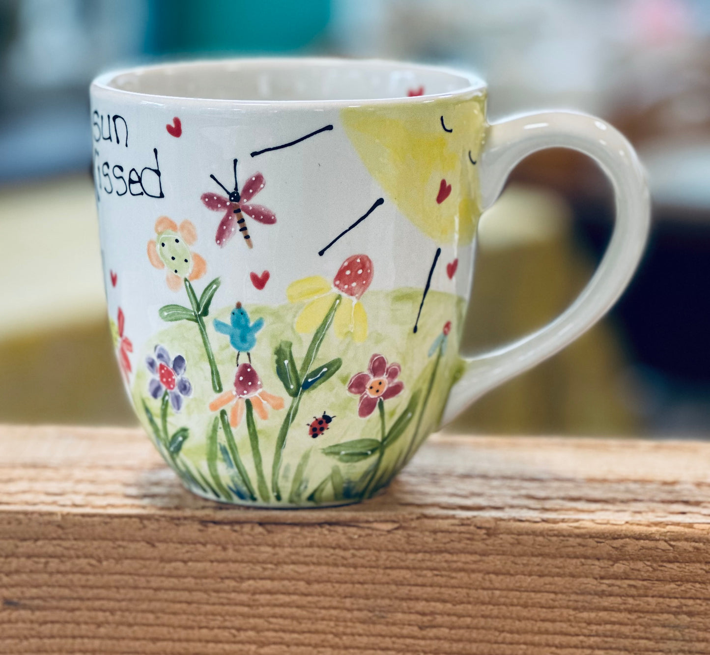 Sun kissed large coffee/tea mug