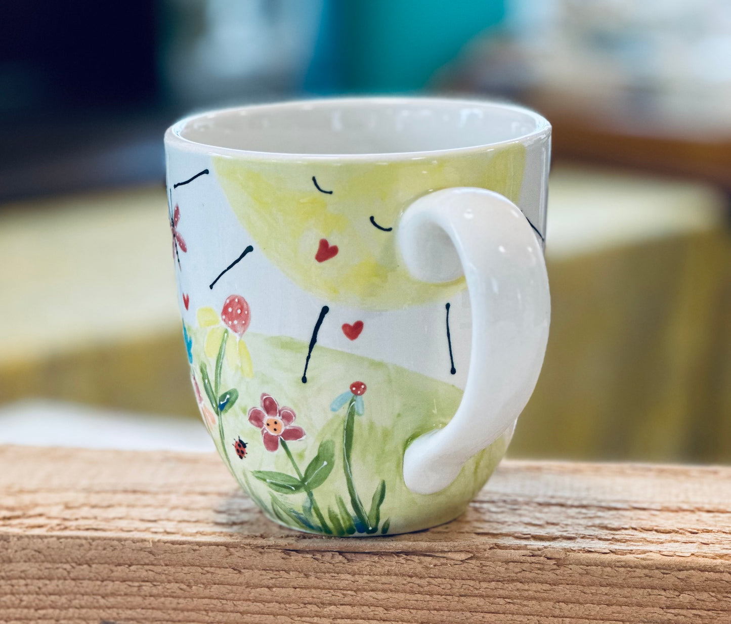 Sun kissed large coffee/tea mug