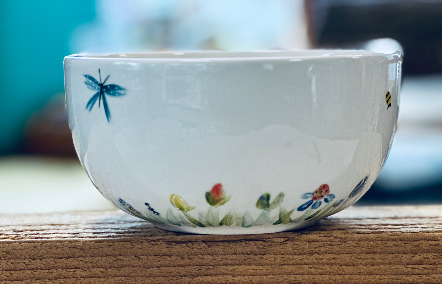 Butterfly Garden cereal bowl