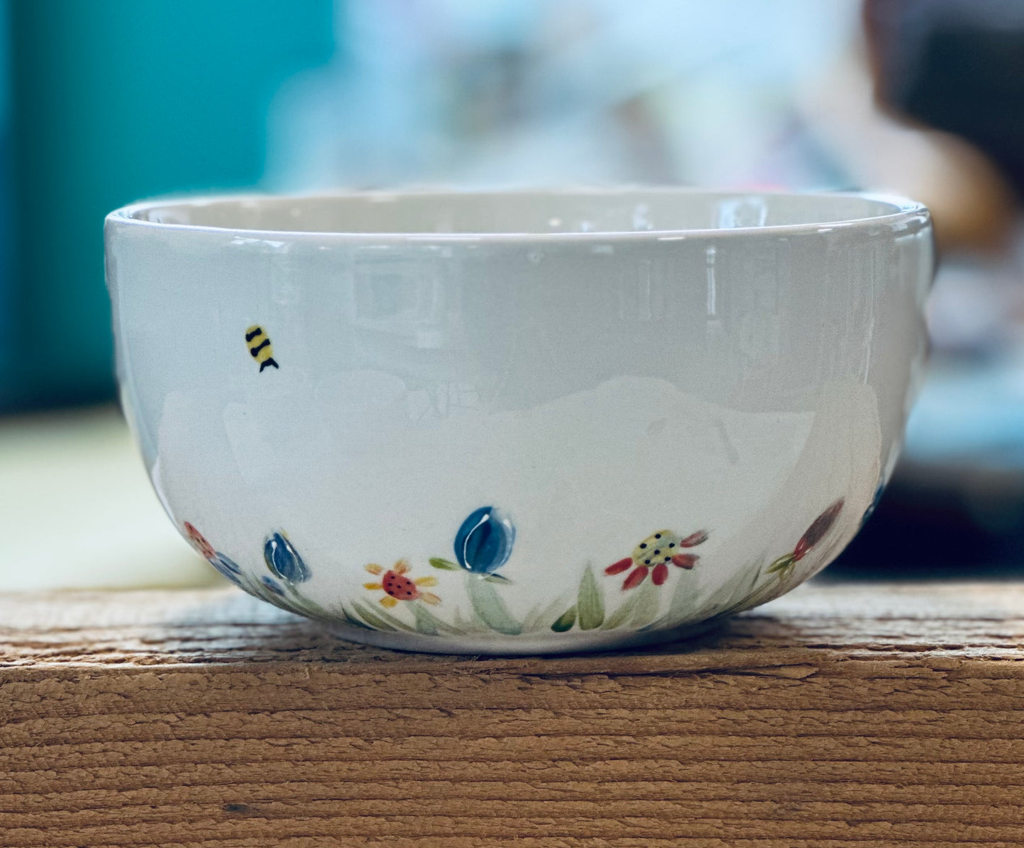 Butterfly Garden cereal bowl