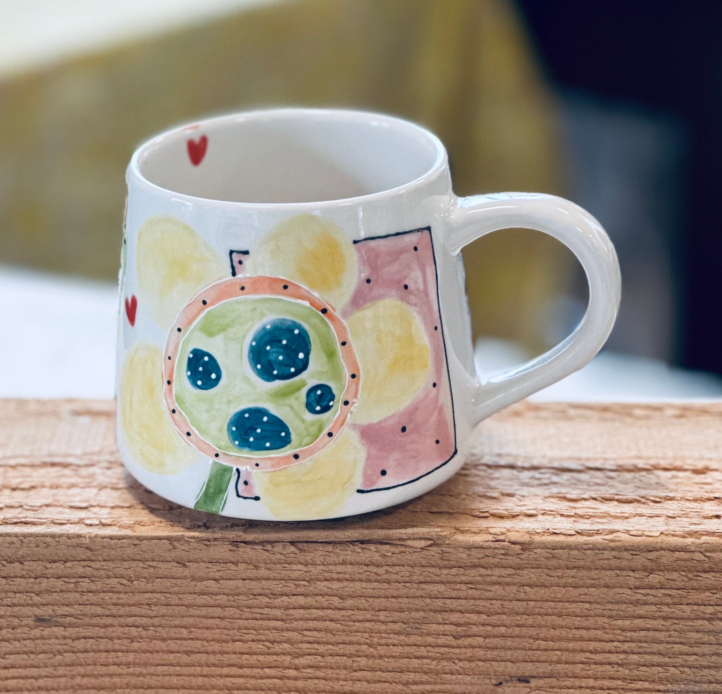 Robin and friends mug