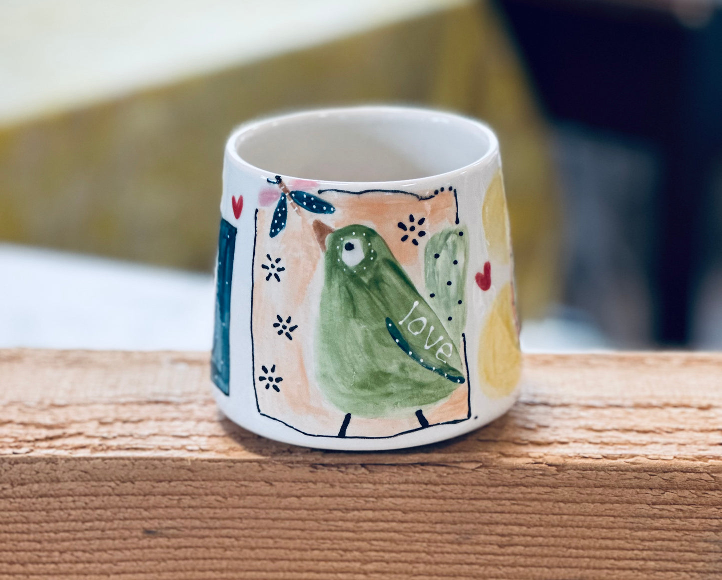 Robin and friends mug
