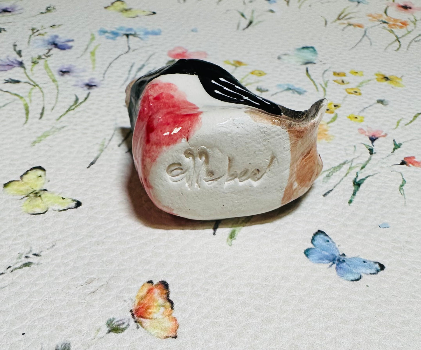 Hand built Robin bird